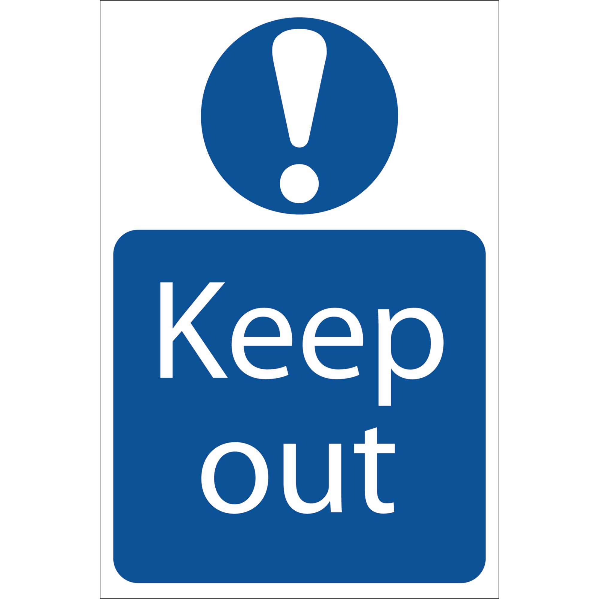 Keep-Out'-Mandatory-Sign,-400-x-600mm
