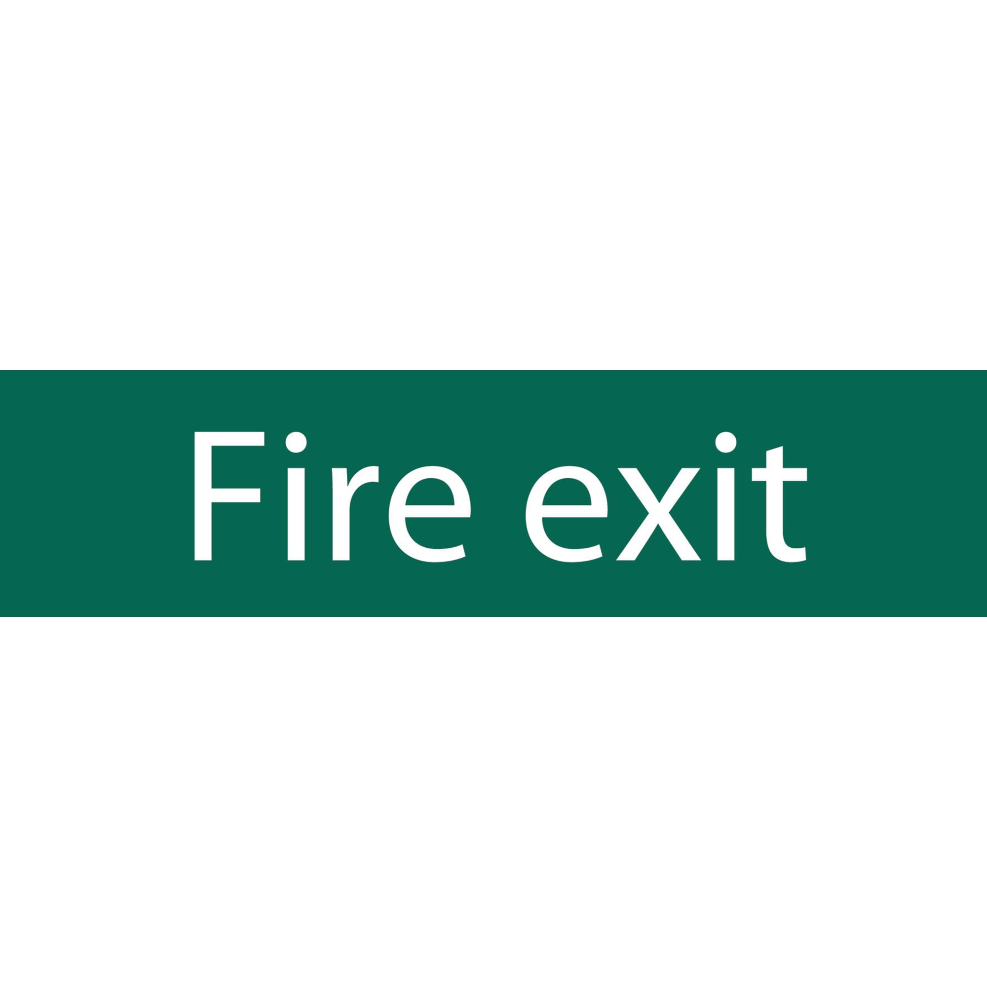 Fire-Exit'-Safety-Sign,-200-x-50mm