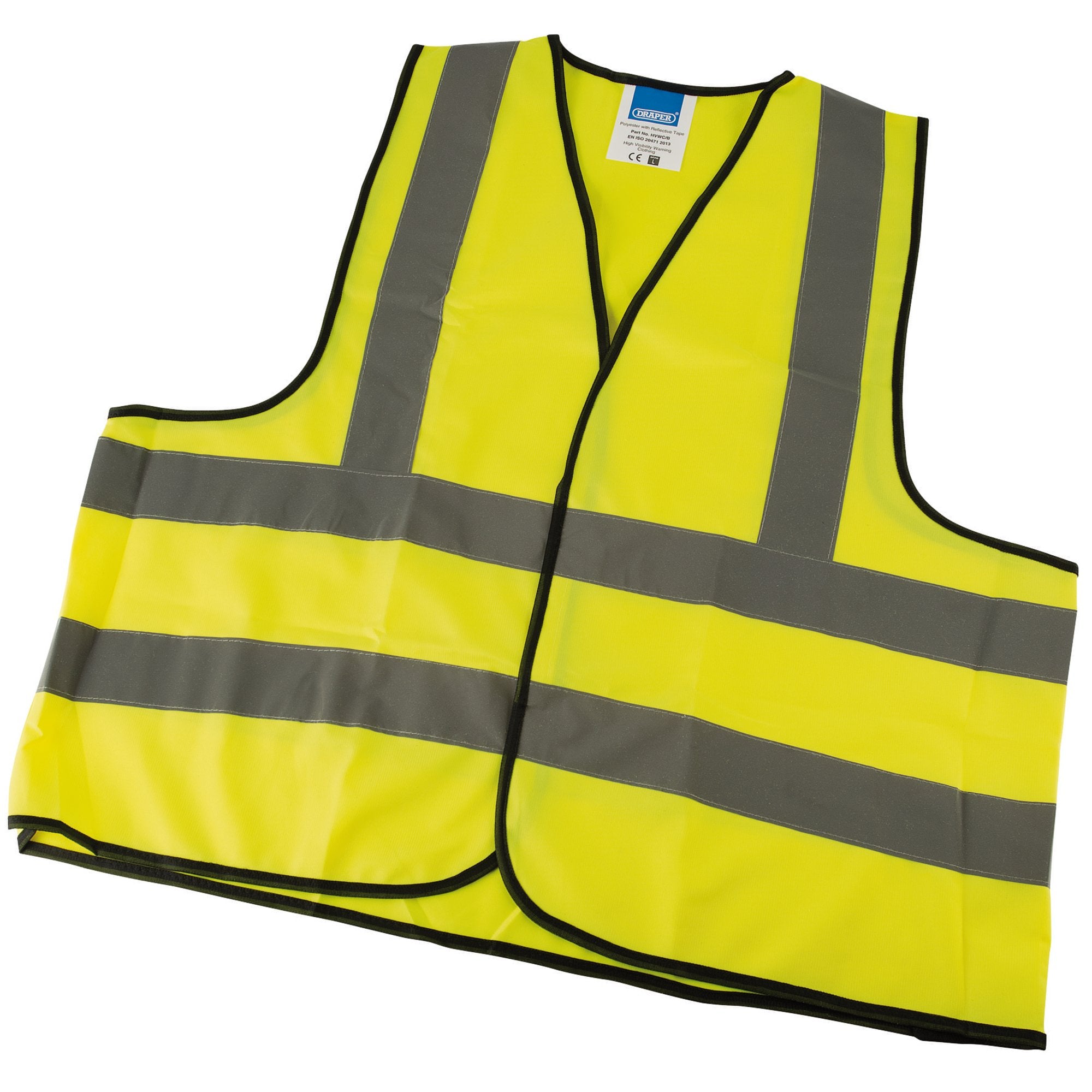 High-Visibility-Traffic-Waistcoat-to-EN471-Class-2L,-Large