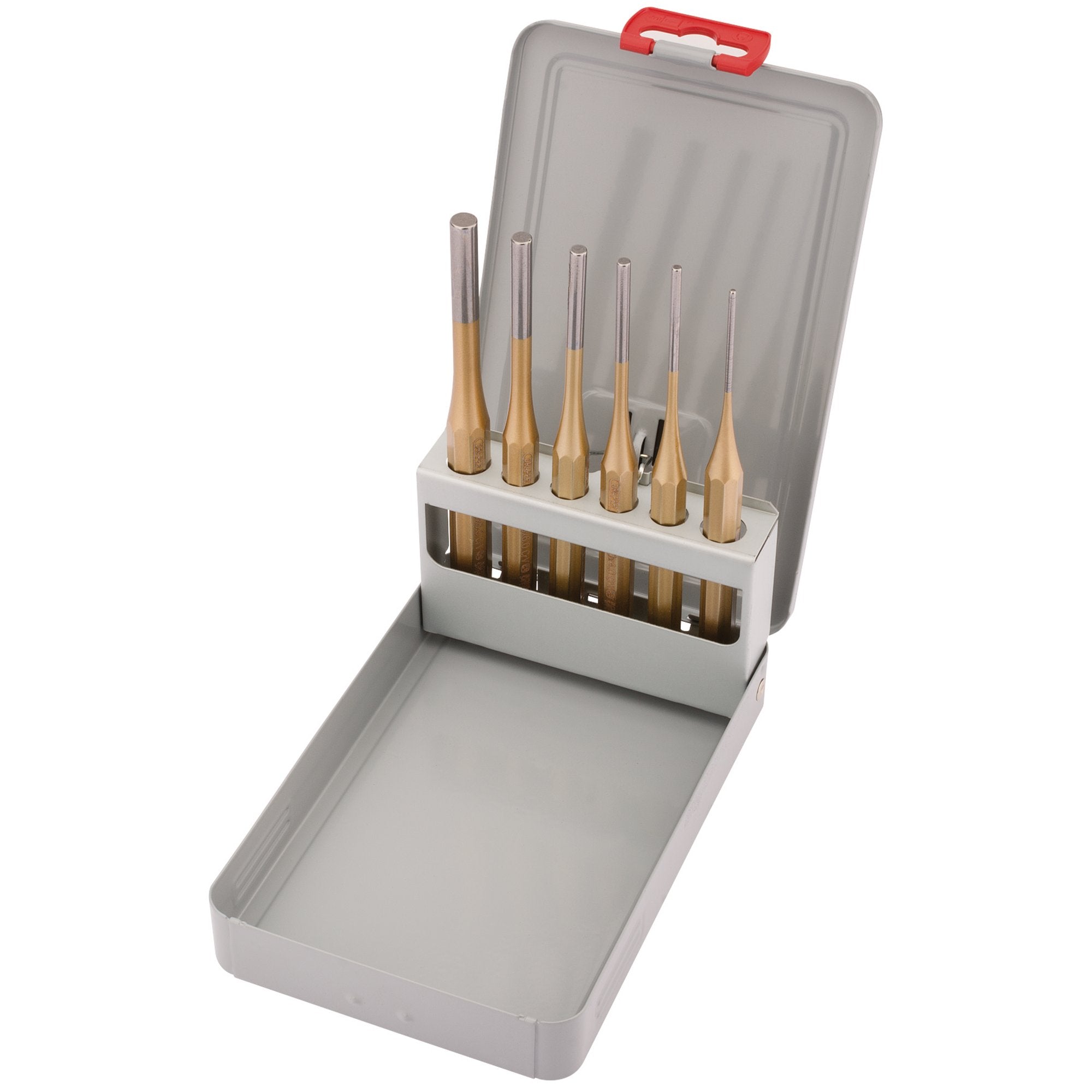 Octagonal-Parallel-Pin-Punch-Set,-150mm-(6-Piece)
