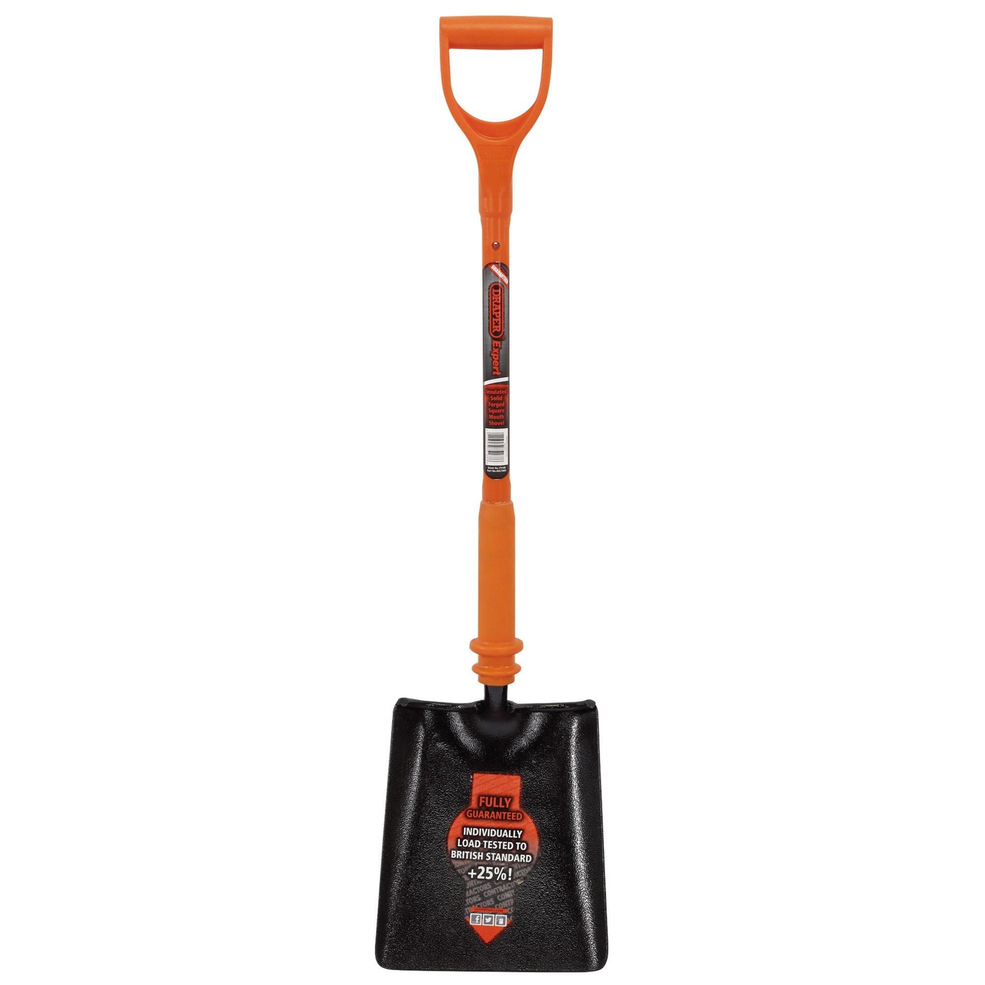 Draper-Expert-Fully-Insulated-Contractors-Square-Mouth-Shovel