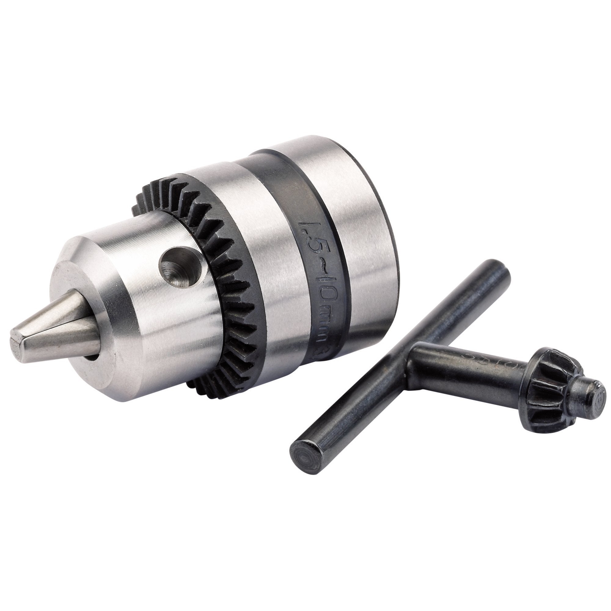 Geared-Chuck,-3/8"-x-24UNF,-10mm-Capacity