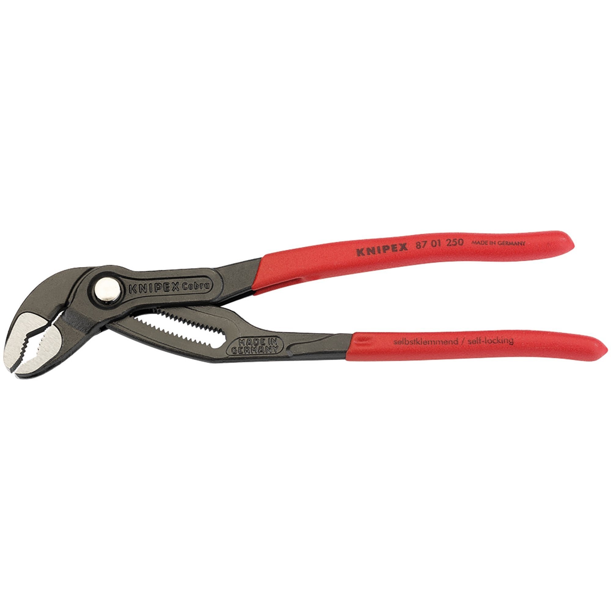 KNIPEX-Cobra®-87-01-250-Water-Pump-Pliers,-250mm-(Sold-Loose)