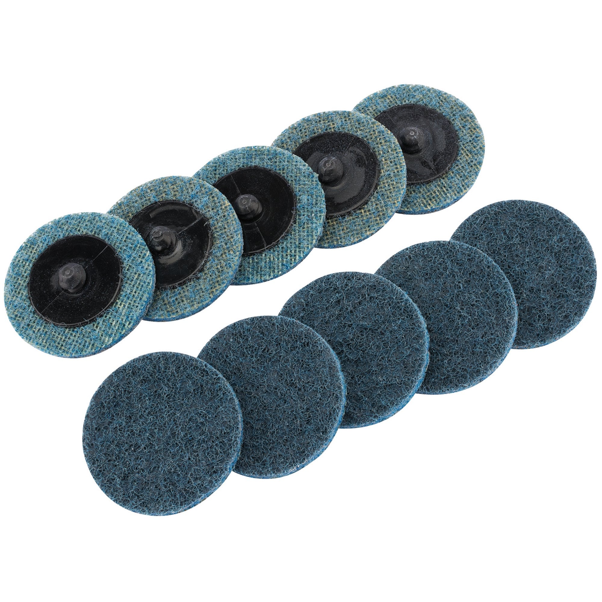 Polycarbide-Abrasive-Pads,-50mm,-Fine-(Pack-of-10)