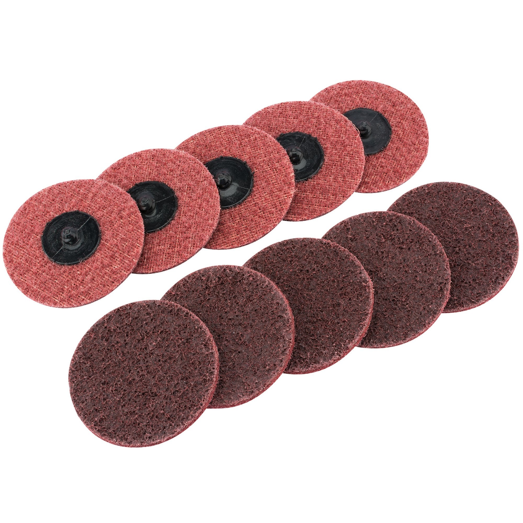 Polycarbide-Abrasive-Pads,-75mm,-Medium-(Pack-of-10)