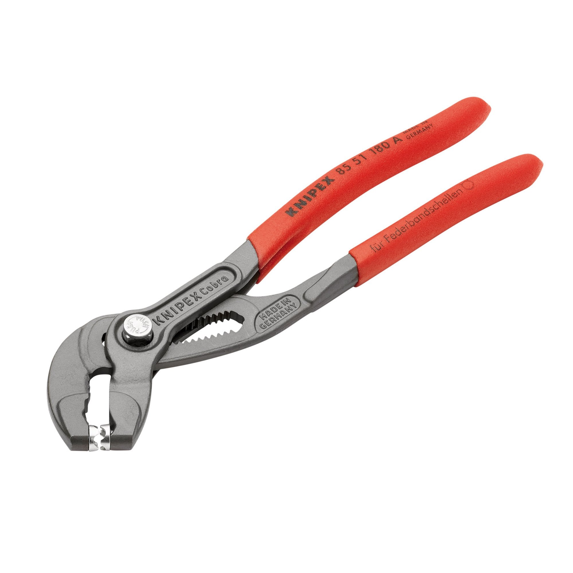 KNIPEX-85-51-Hose-Clamp-Pliers,-180mm,-180A