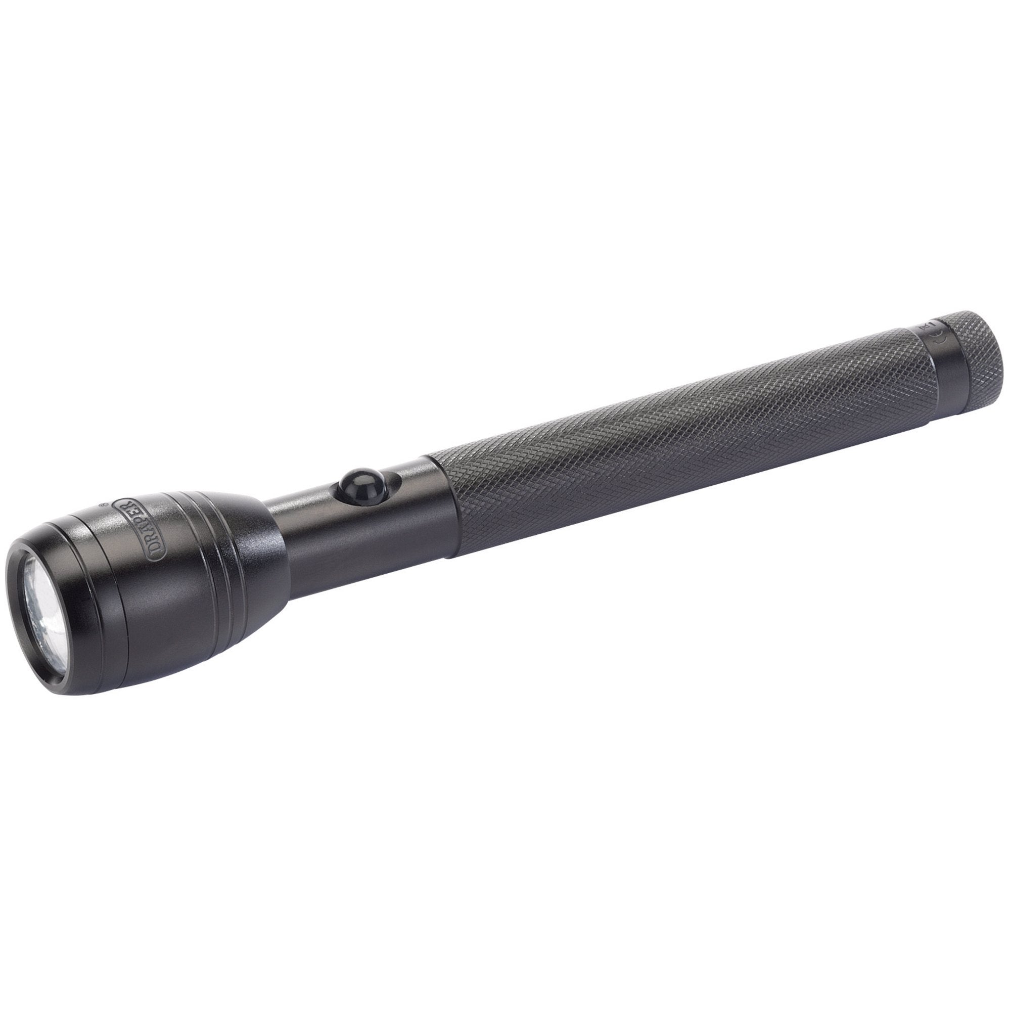 LED-Aluminium-Hand-Torch,-5W,-20-Lumens,-2-x-AA-Batteries-Required