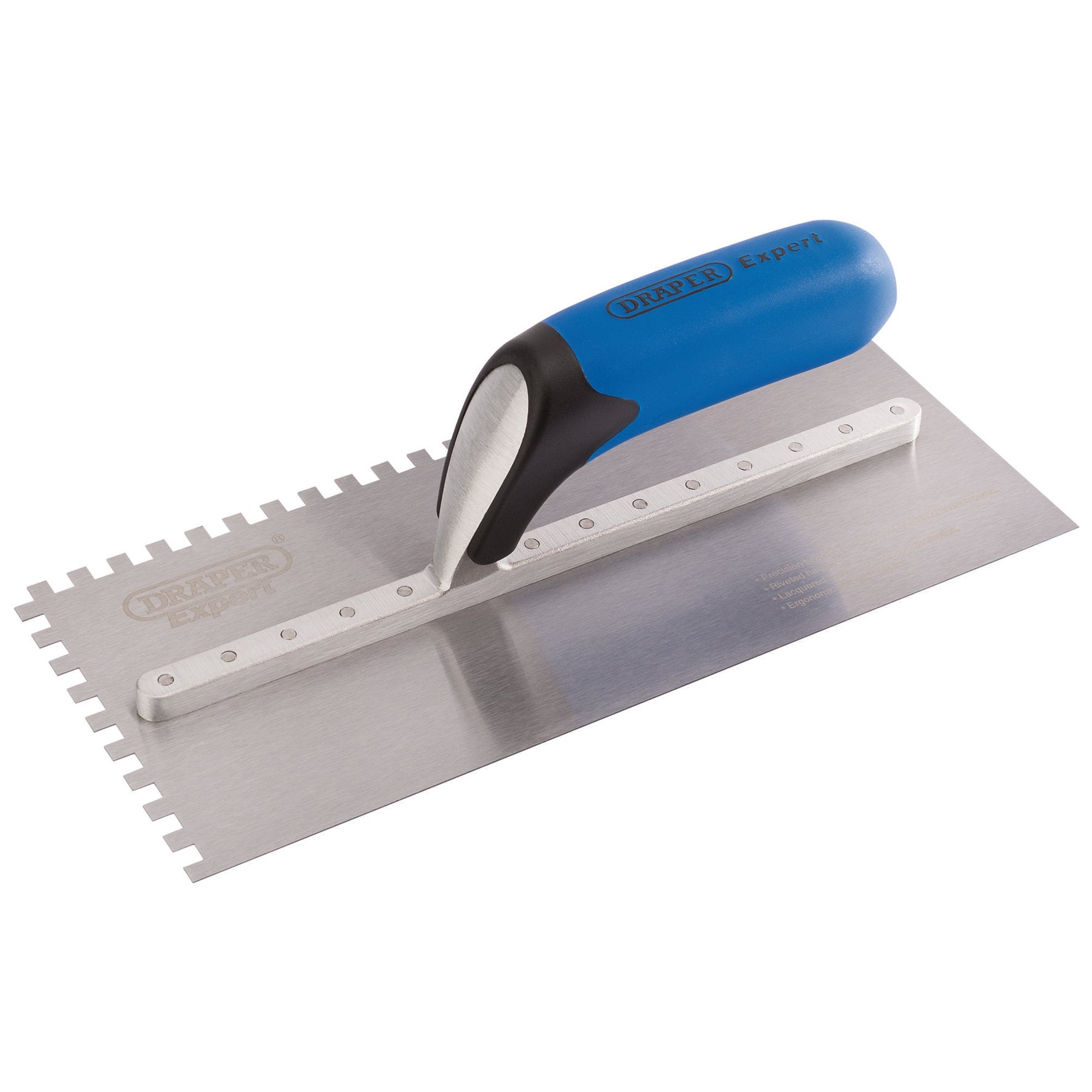 Draper-Expert-Soft-Grip-Adhesive-Spreading-Trowel,-120-x-280mm