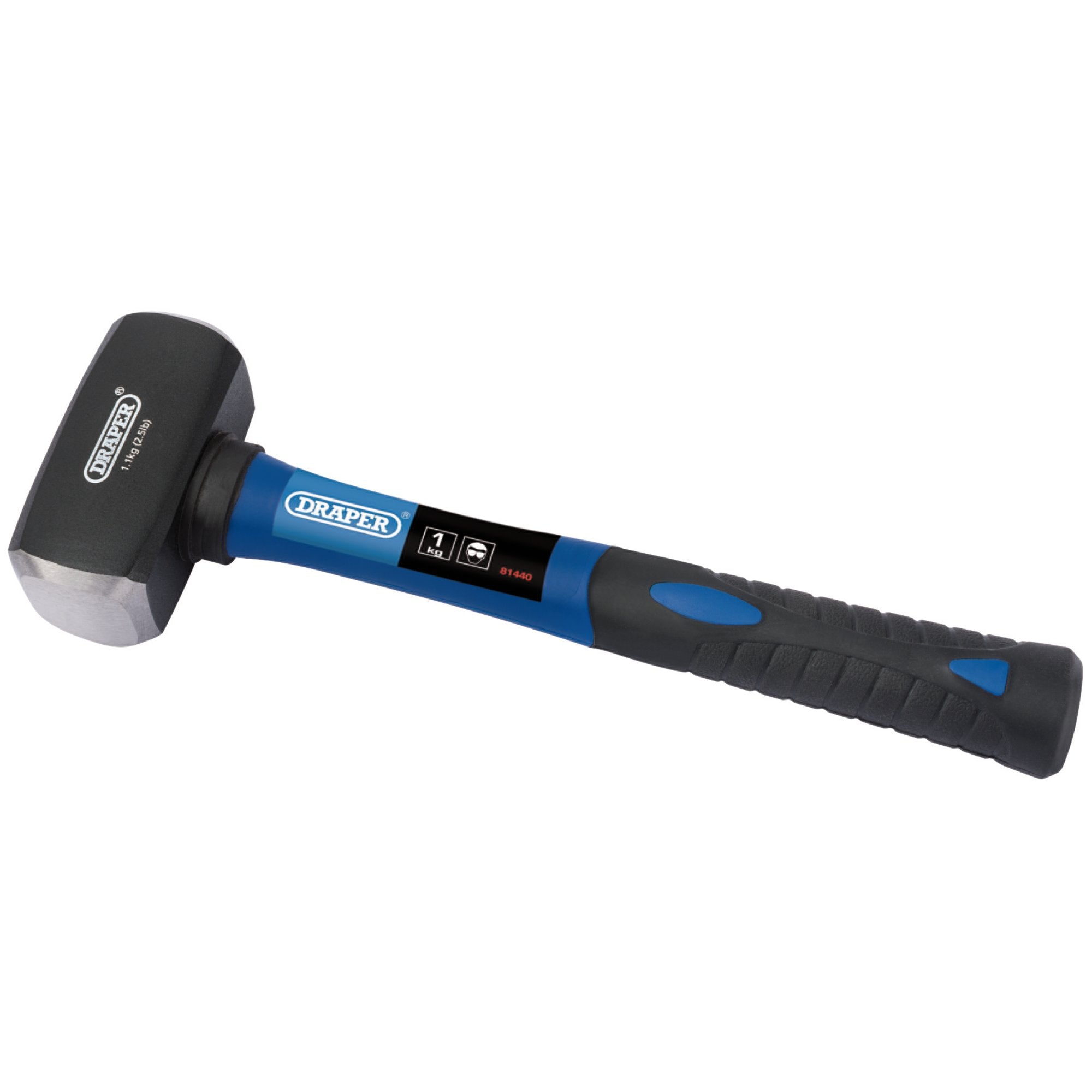 Fibreglass-Shaft-Club-Hammer,-1kg/2.2lb