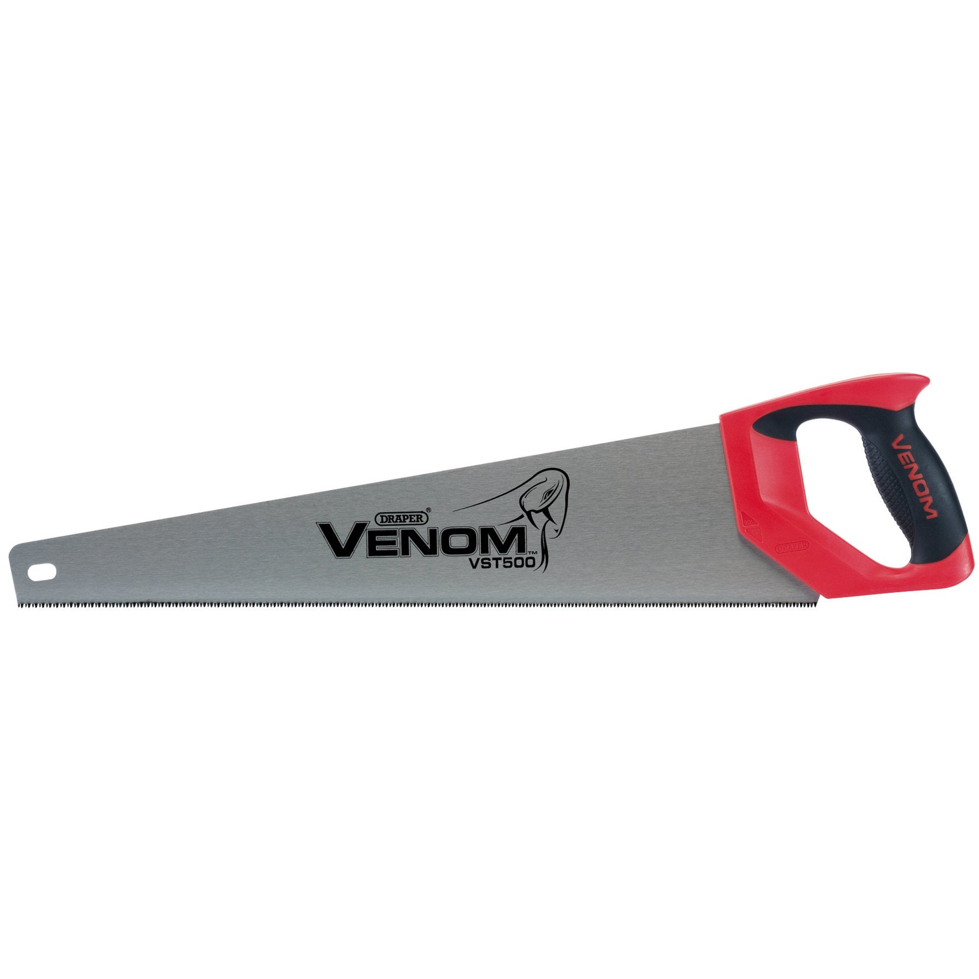Draper-Venom®-Second-Fix-Triple-Ground-Handsaw,-500mm,-11tpi/12ppi