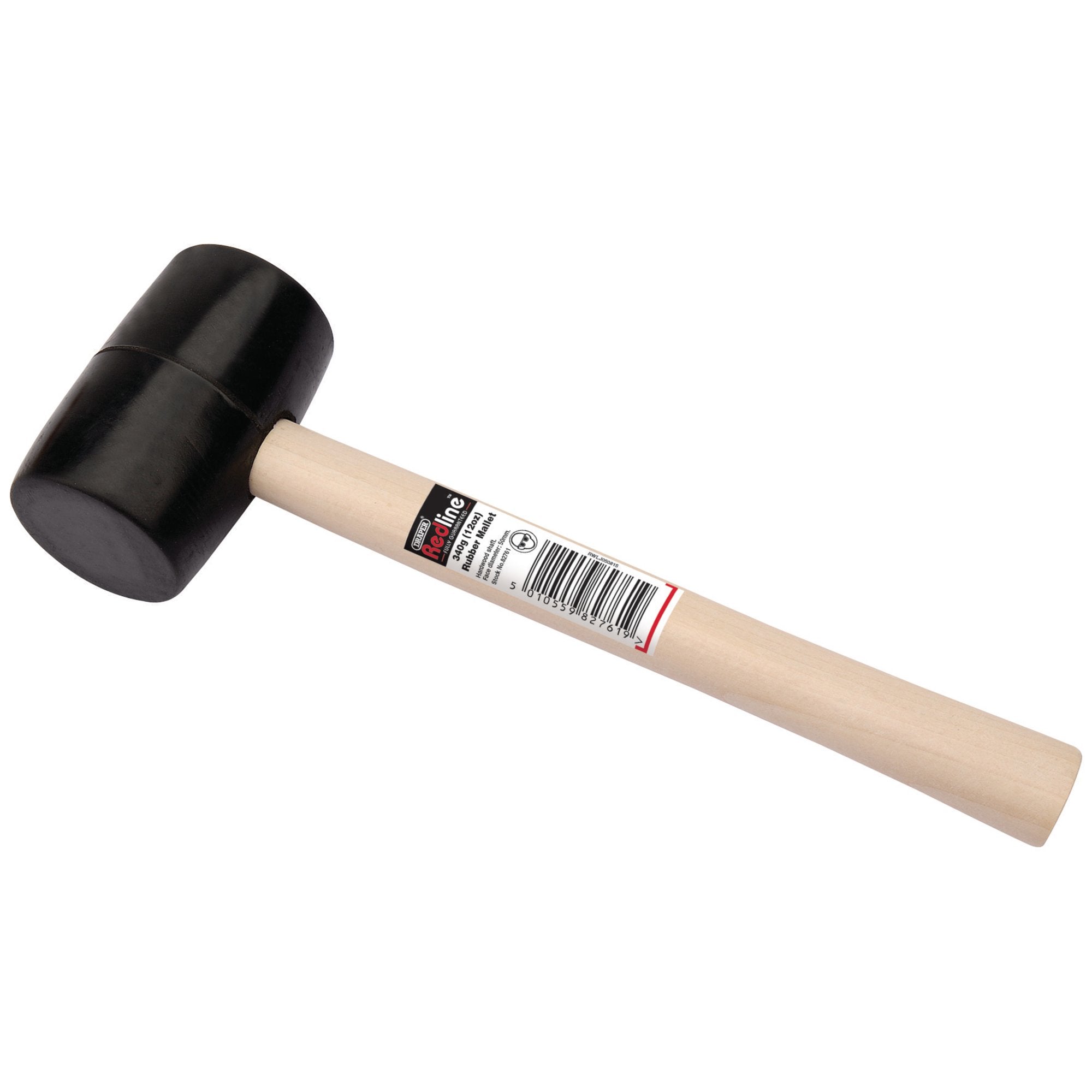 Draper-Redline®-Rubber-Mallet-with-Hardwood-Shaft