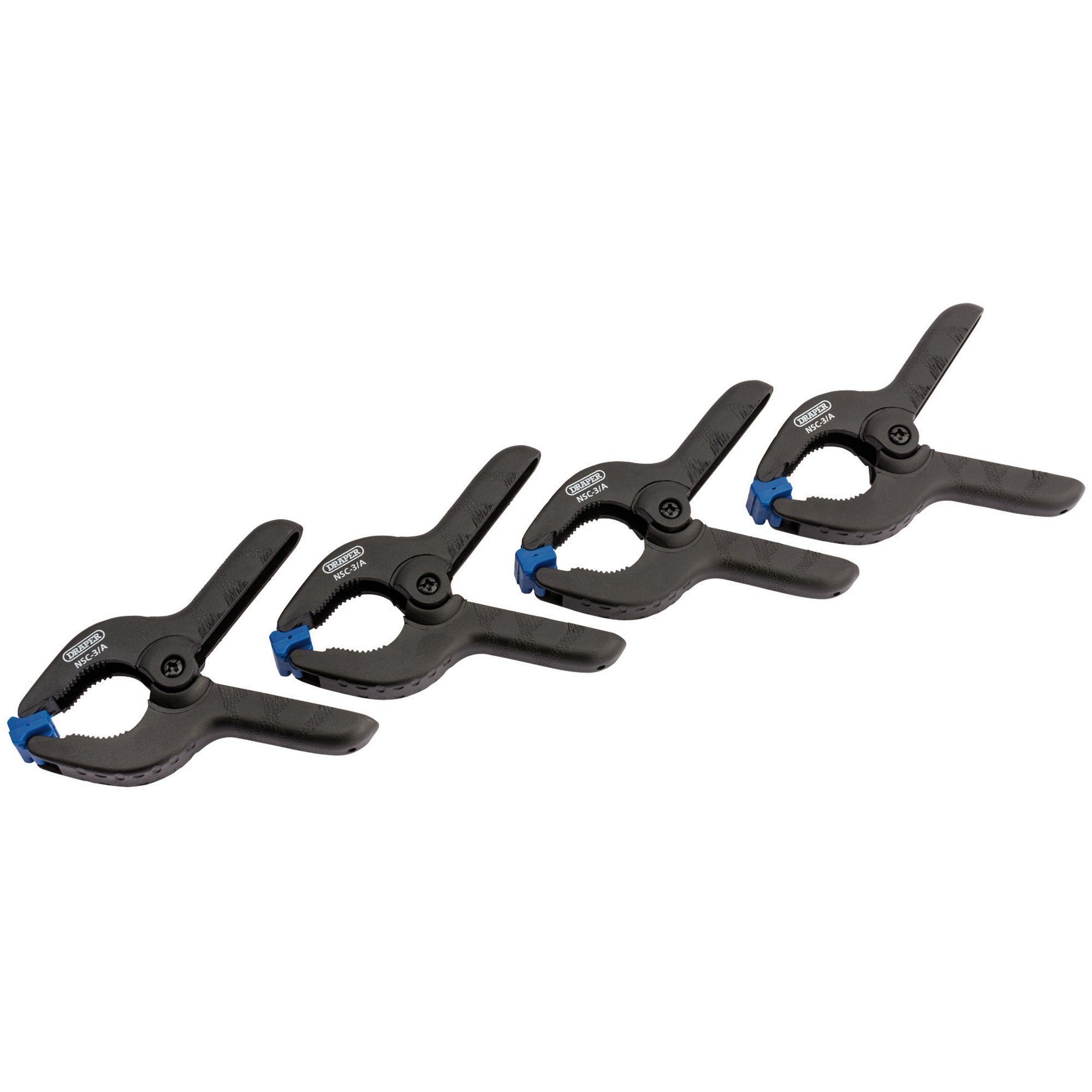 Spring-Clamp-Set,-36mm-Capacity-(4-Piece)