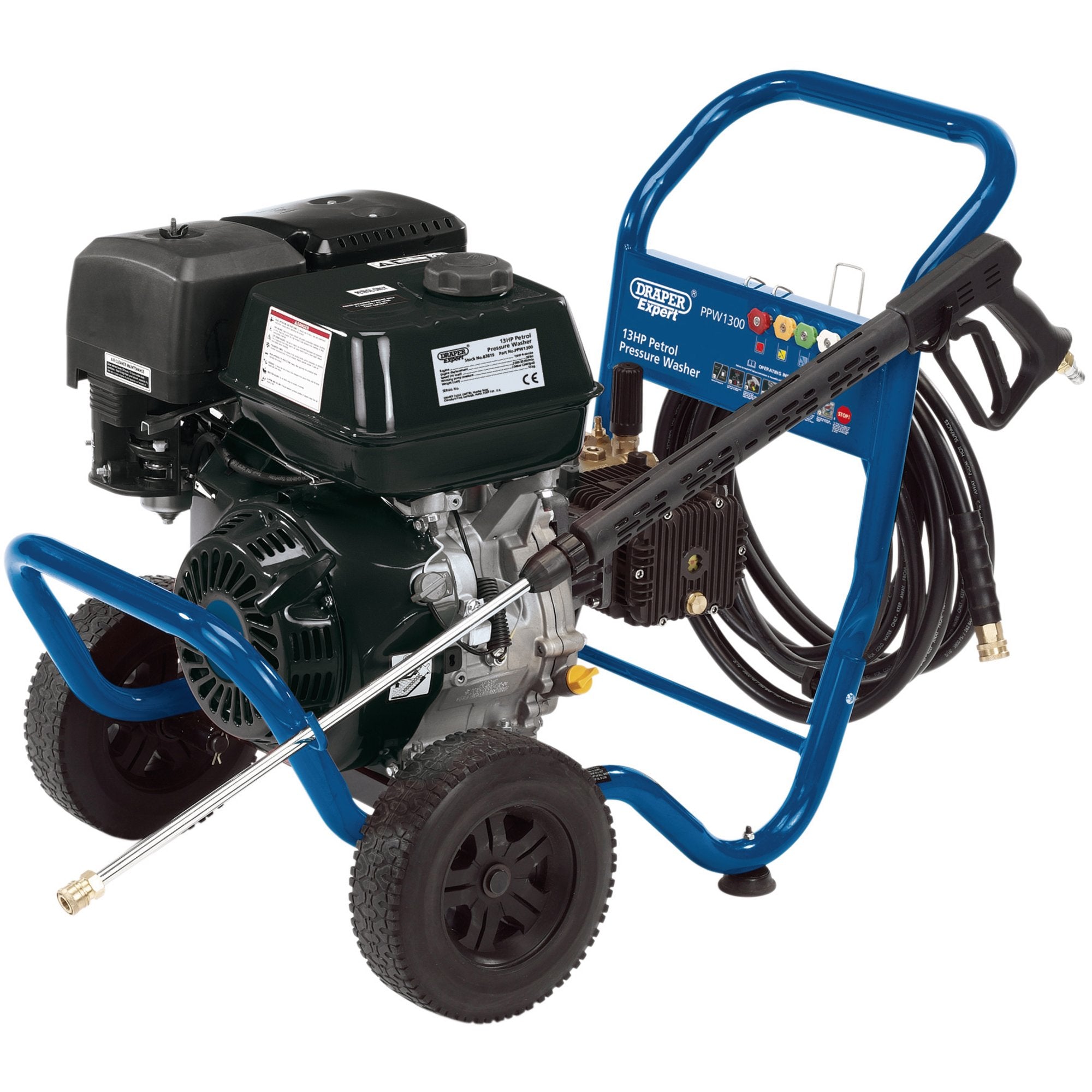Draper-Expert-Petrol-Pressure-Washer,-13Hp