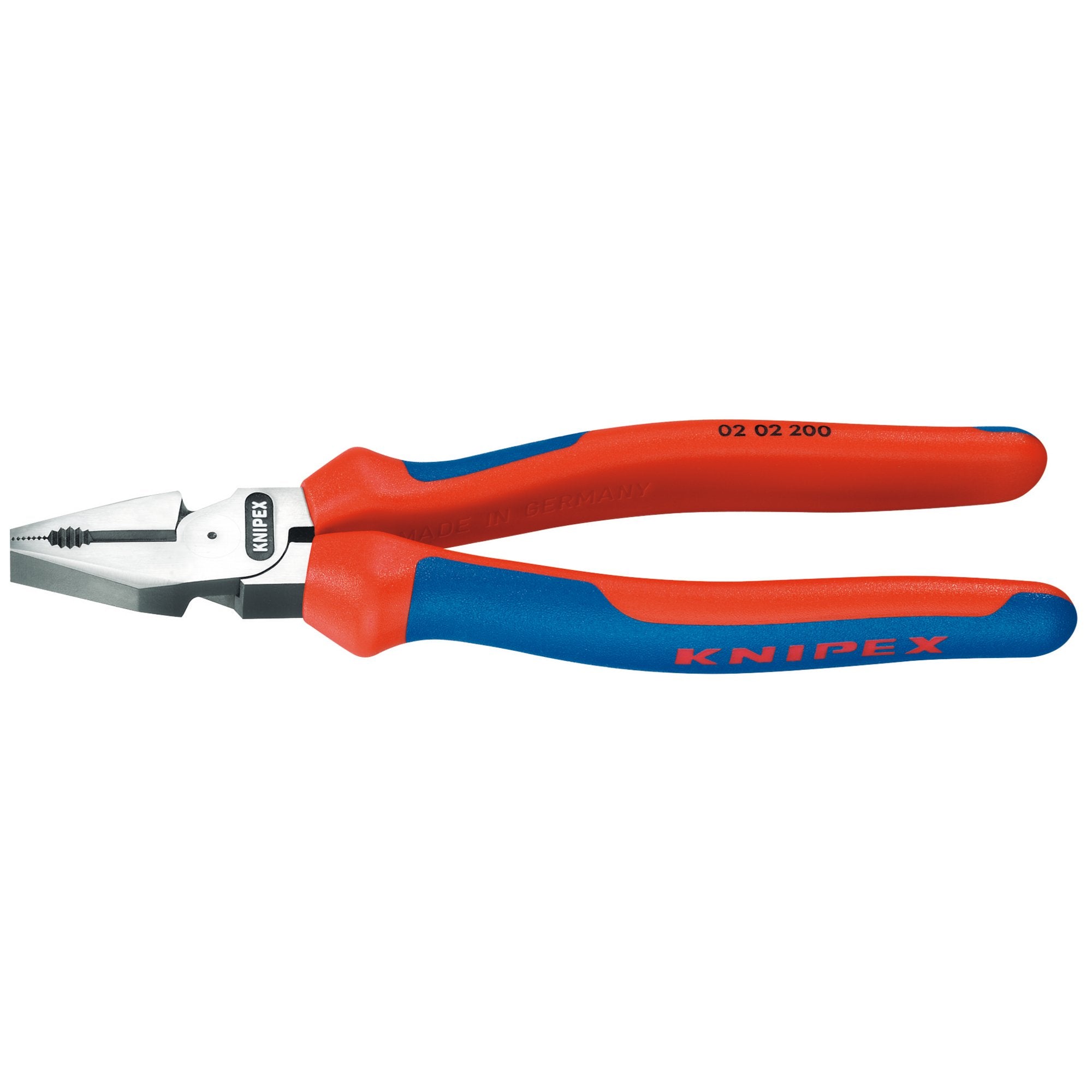 KNIPEX-02-02-200-SB-High-Leverage-Combination-Pliers,-200mm