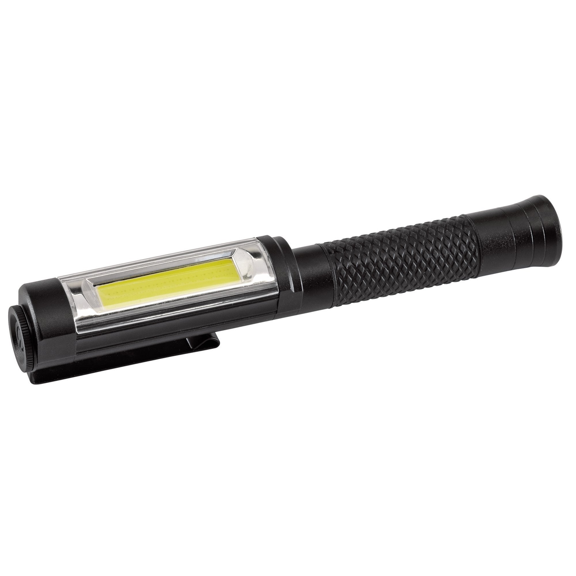 COB-LED-Rechargeable-Aluminium-Pen-Torch,-5W,-400-Lumens