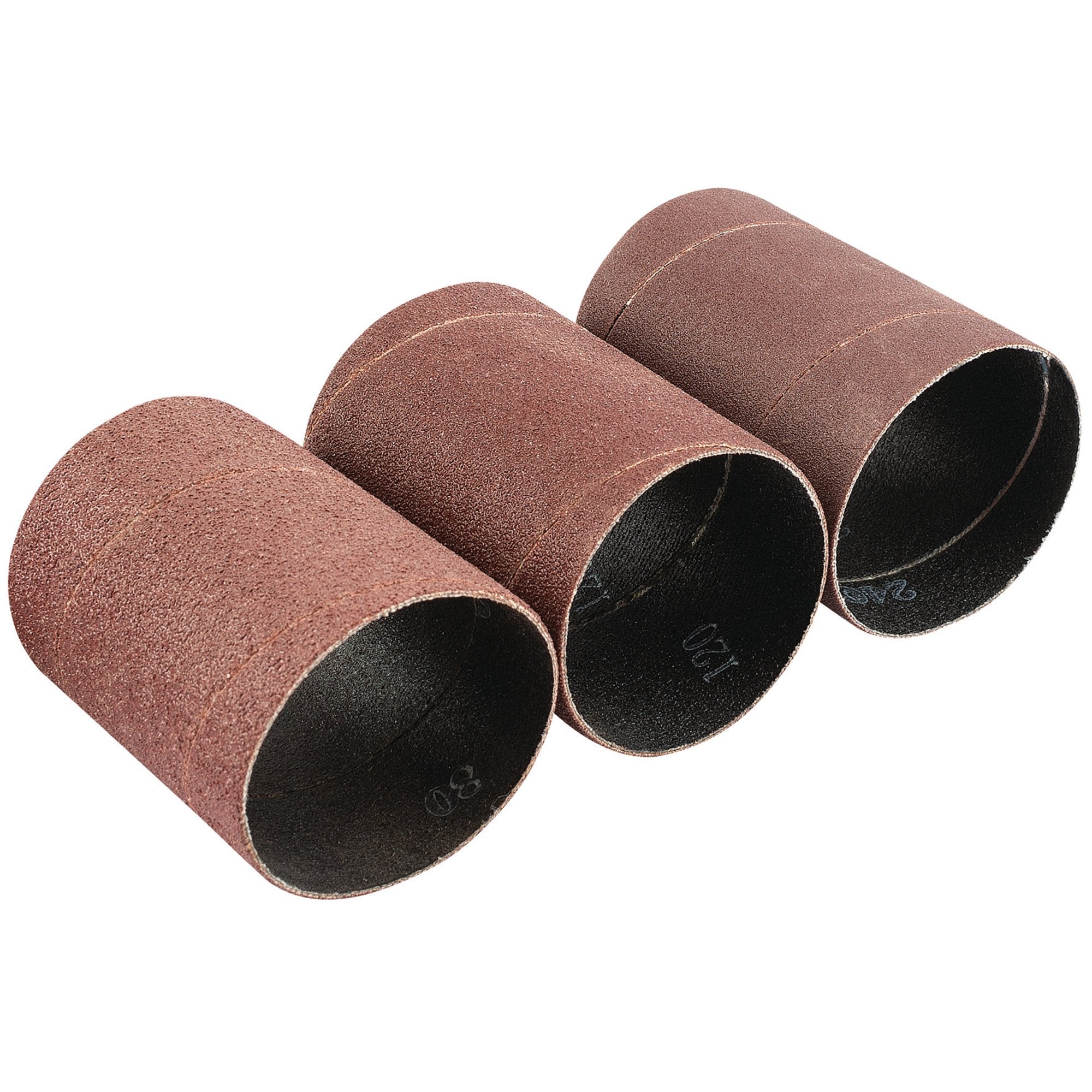 Assorted-Grit-Aluminium-Oxide-Sanding-Sleeves,-45-x-60mm-(Pack-of-3)