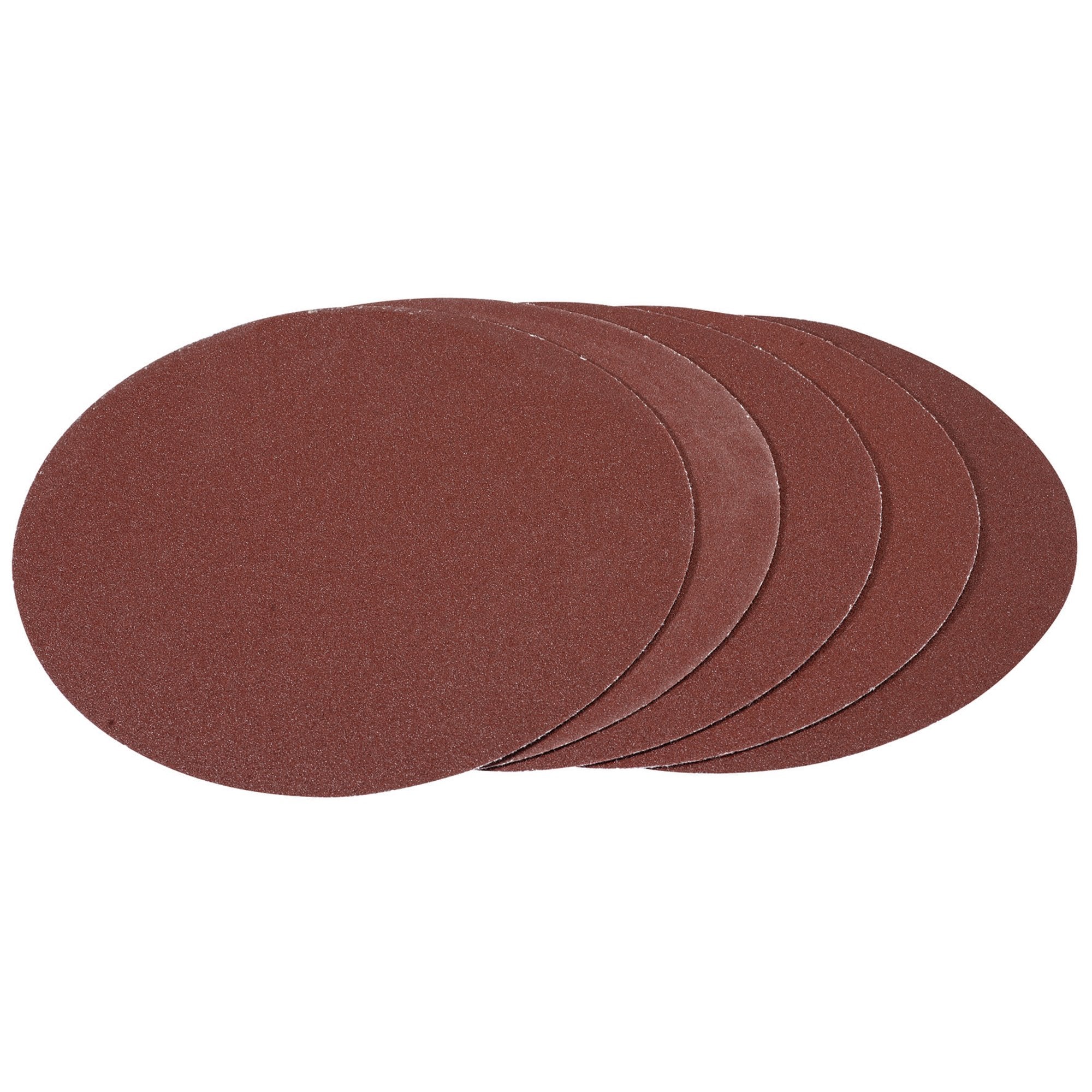 Hook-and-Loop-Aluminium-Oxide-Sanding-Discs,-180mm,-100-Grit-(Pack-of-5)
