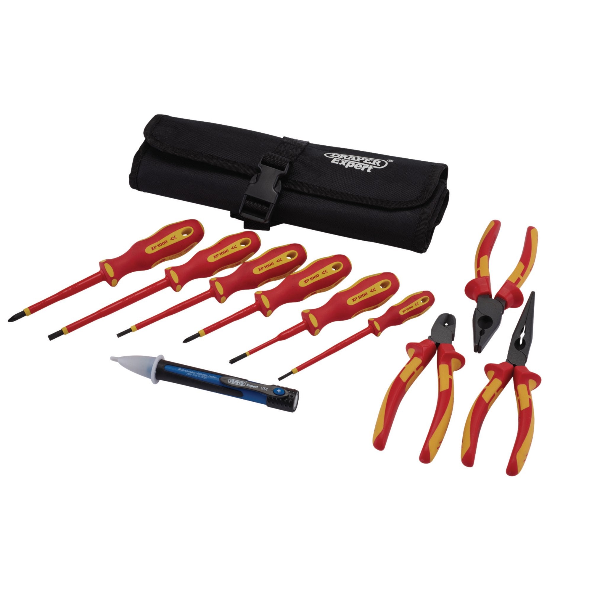 XP1000®-VDE-Electrical-Tool-Kit-(10-Piece)