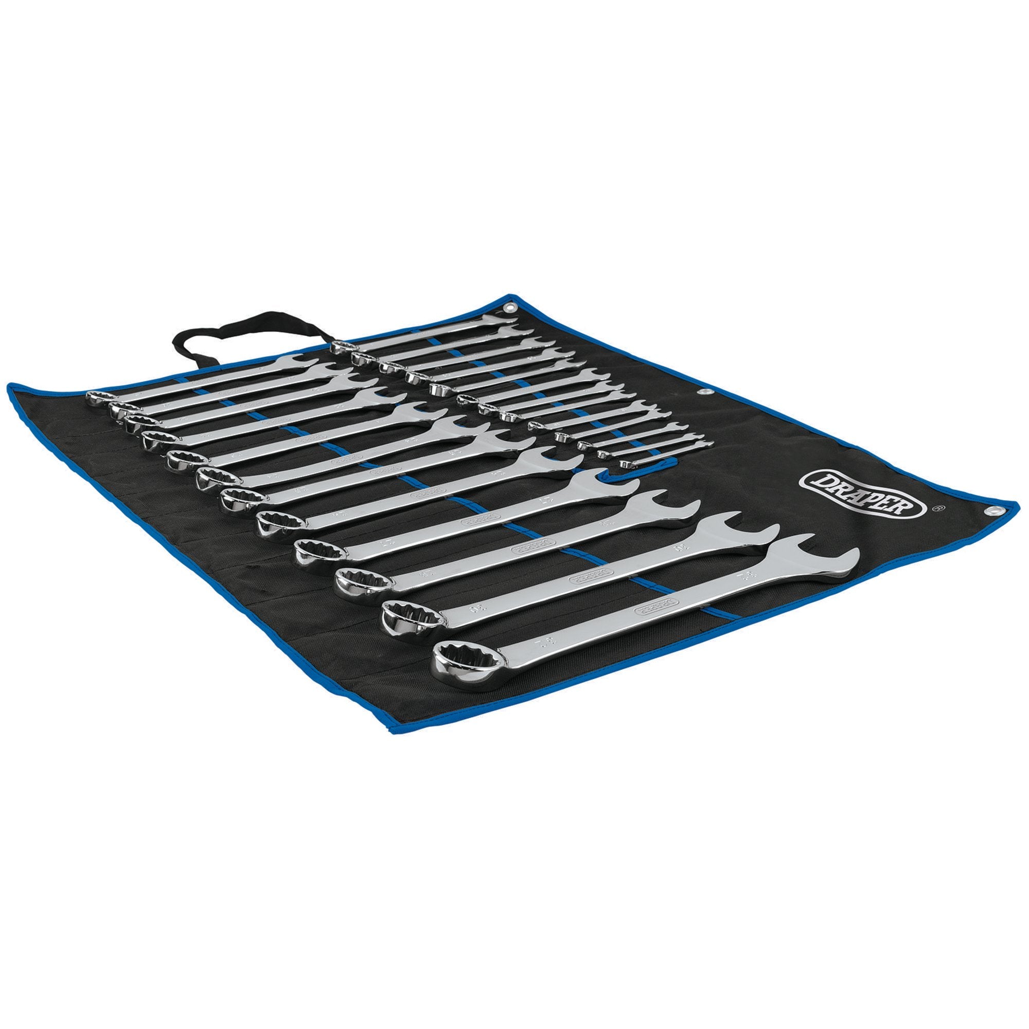 Draper-HI-TORQ®-Metric-Combination-Spanner-Set,-6-32mm-(25-Piece)