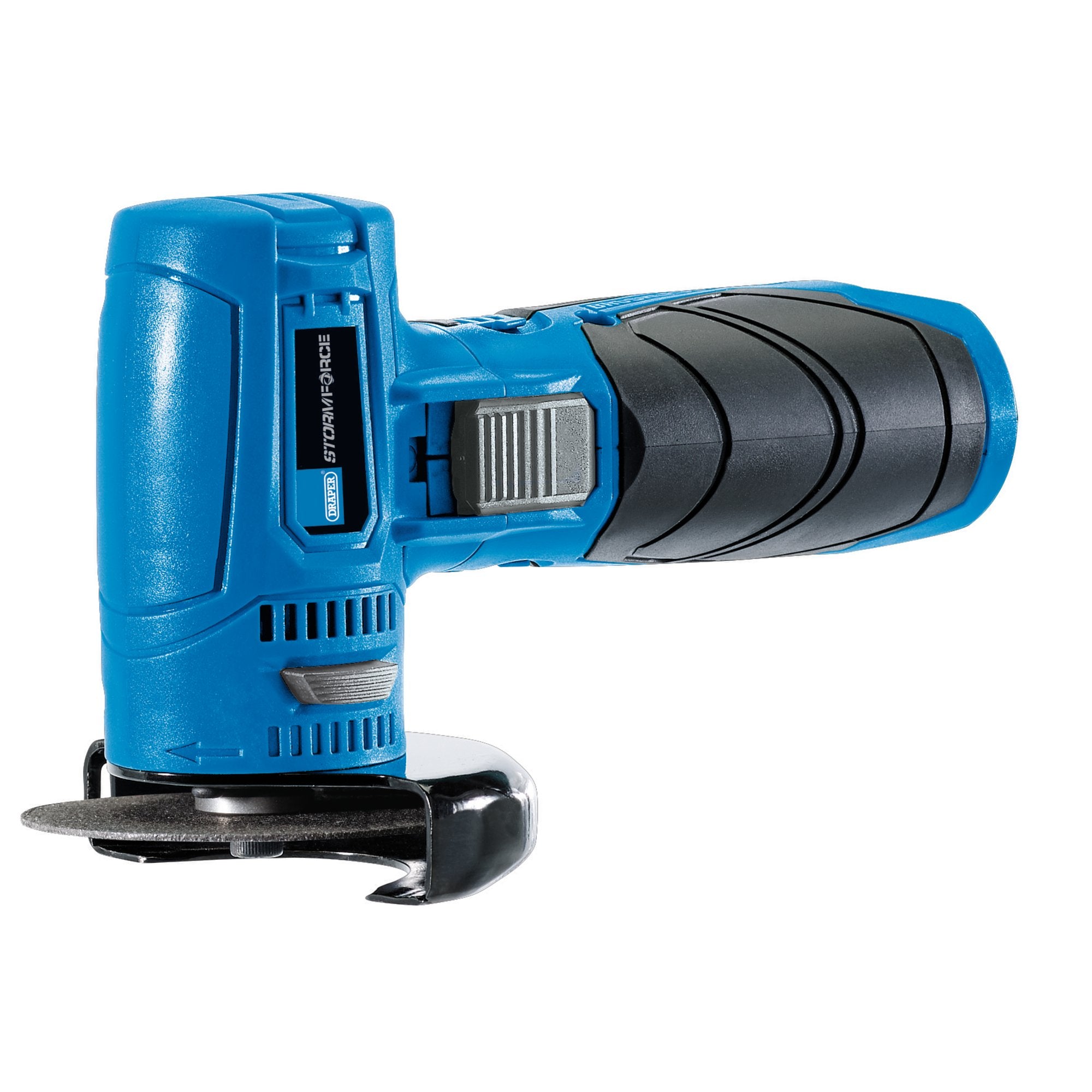 Draper-Storm-Force®-10.8V-Power-Interchange-Brushless-Angle-Grinder/Cut-Off-Tool-(Sold-Bare)