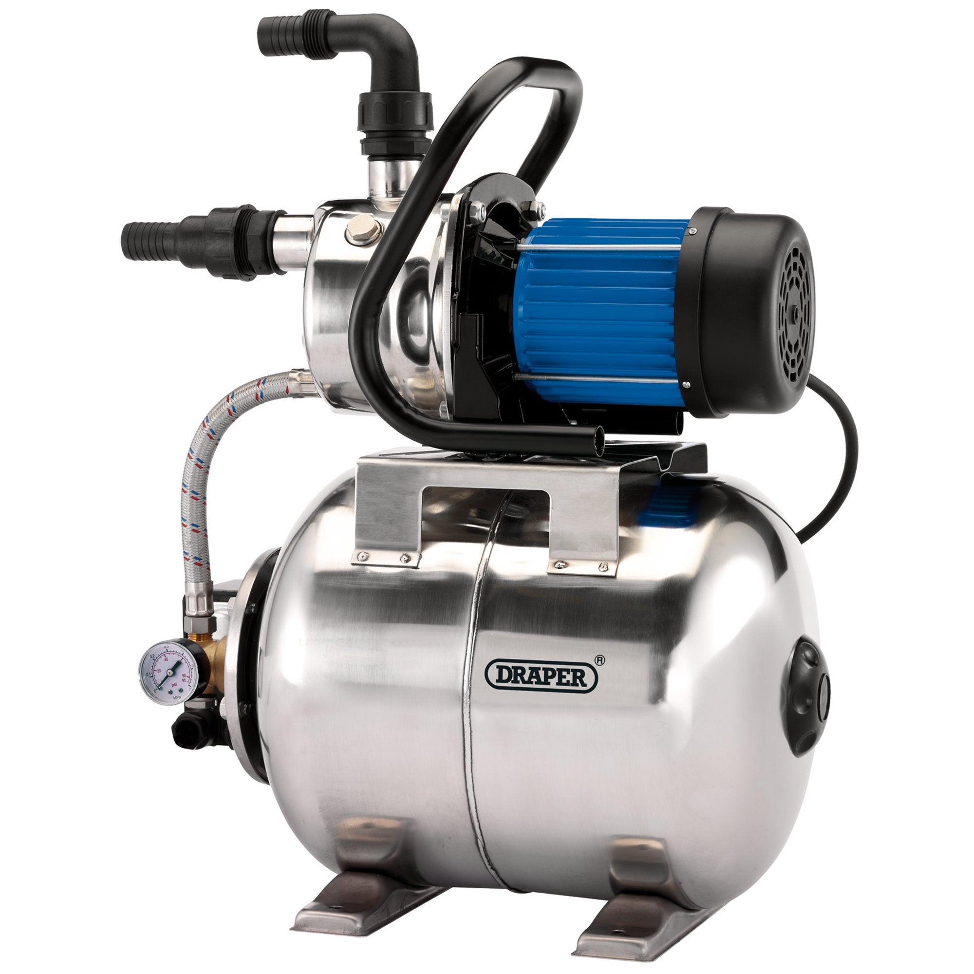 Stainless-Steel-Booster-Pump,-50L/min,-800W