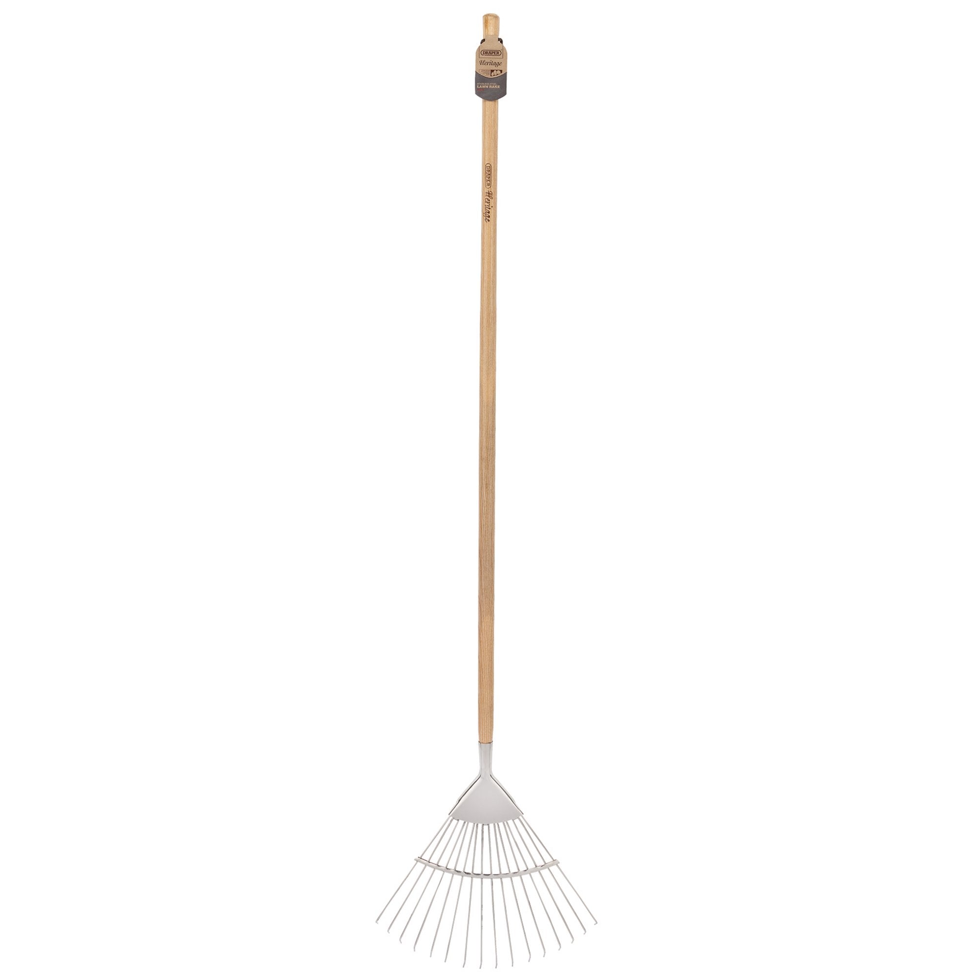 Draper-Heritage-Stainless-Steel-Lawn-Rake-with-Ash-Handle