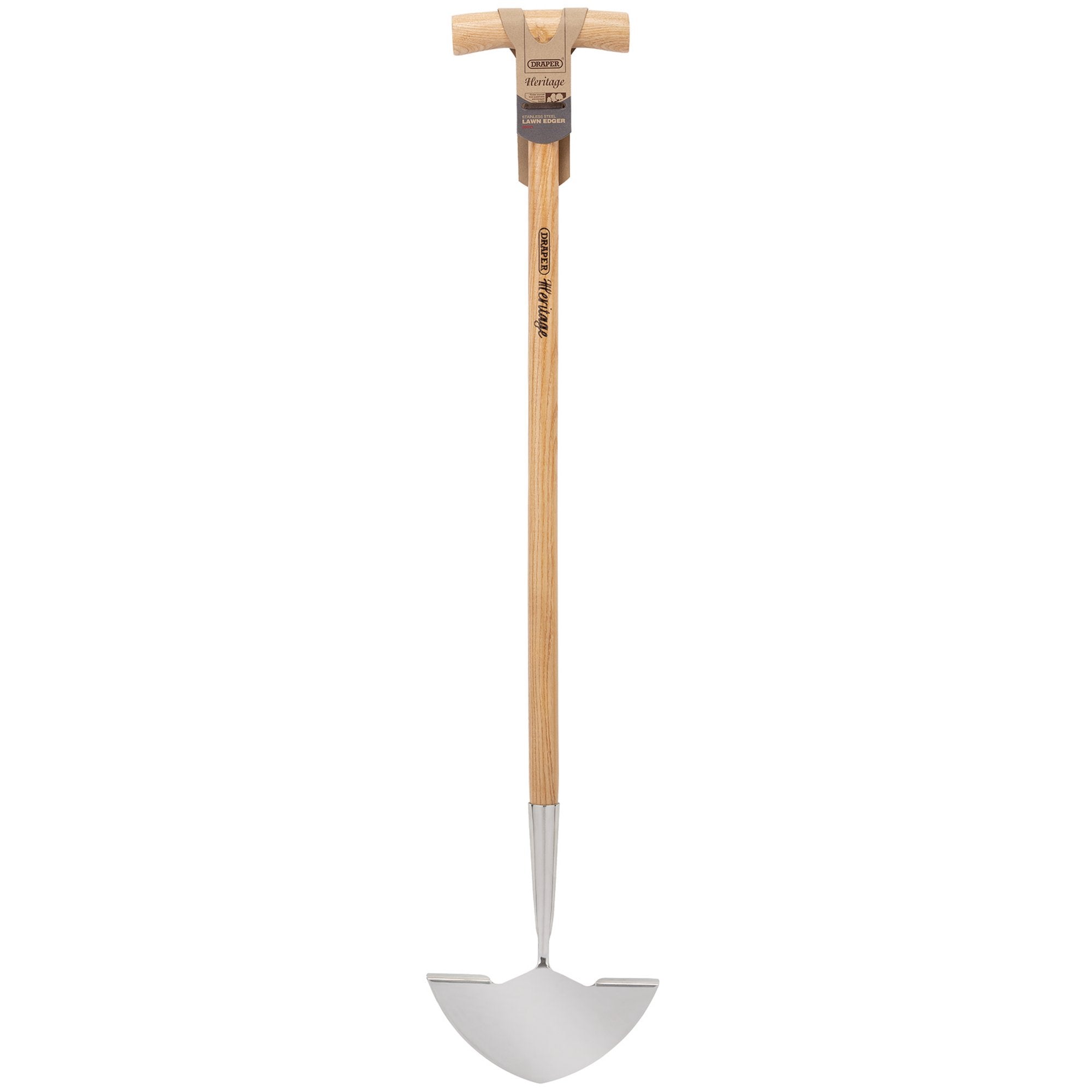 Draper-Heritage-Stainless-Steel-Lawn-Edger-with-Ash-Handle