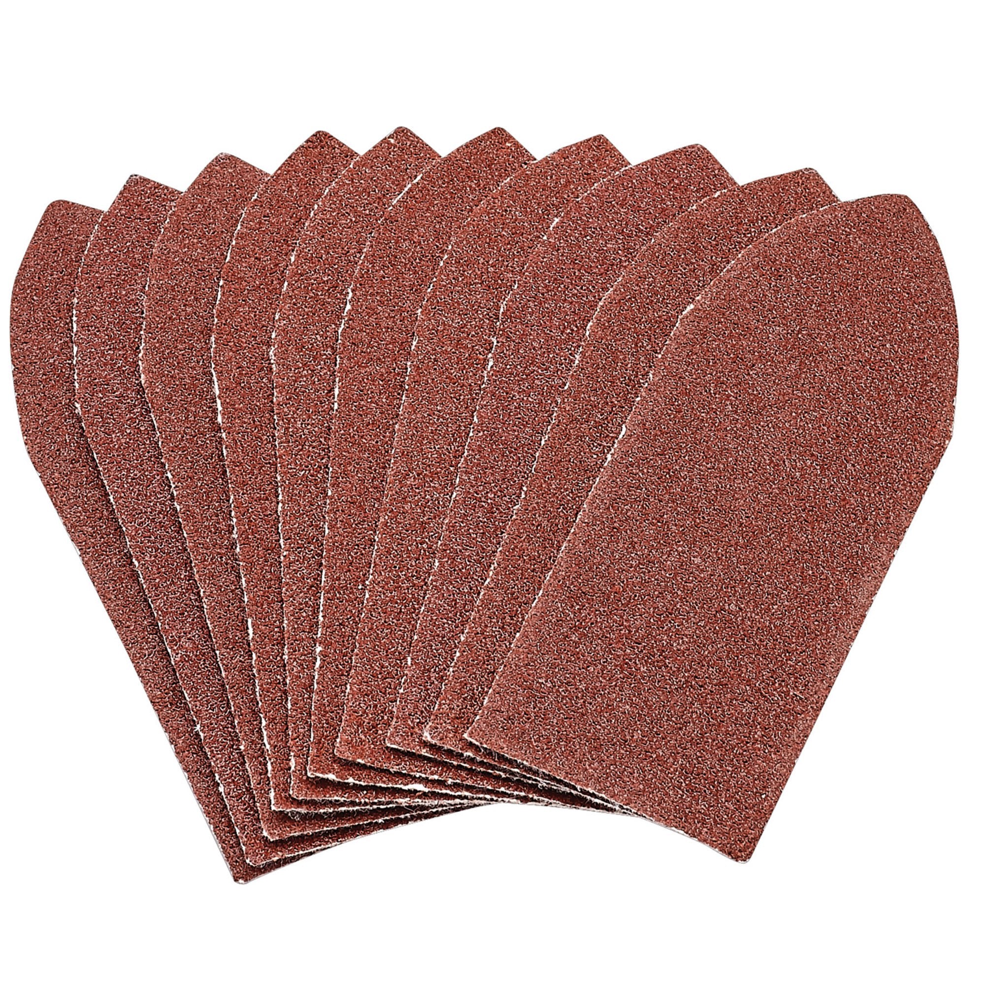 Hook-and-Loop-Aluminium-Oxide-Sanding-Sheets,-32-x-92mm,-80-Grit-(Pack-of-10)