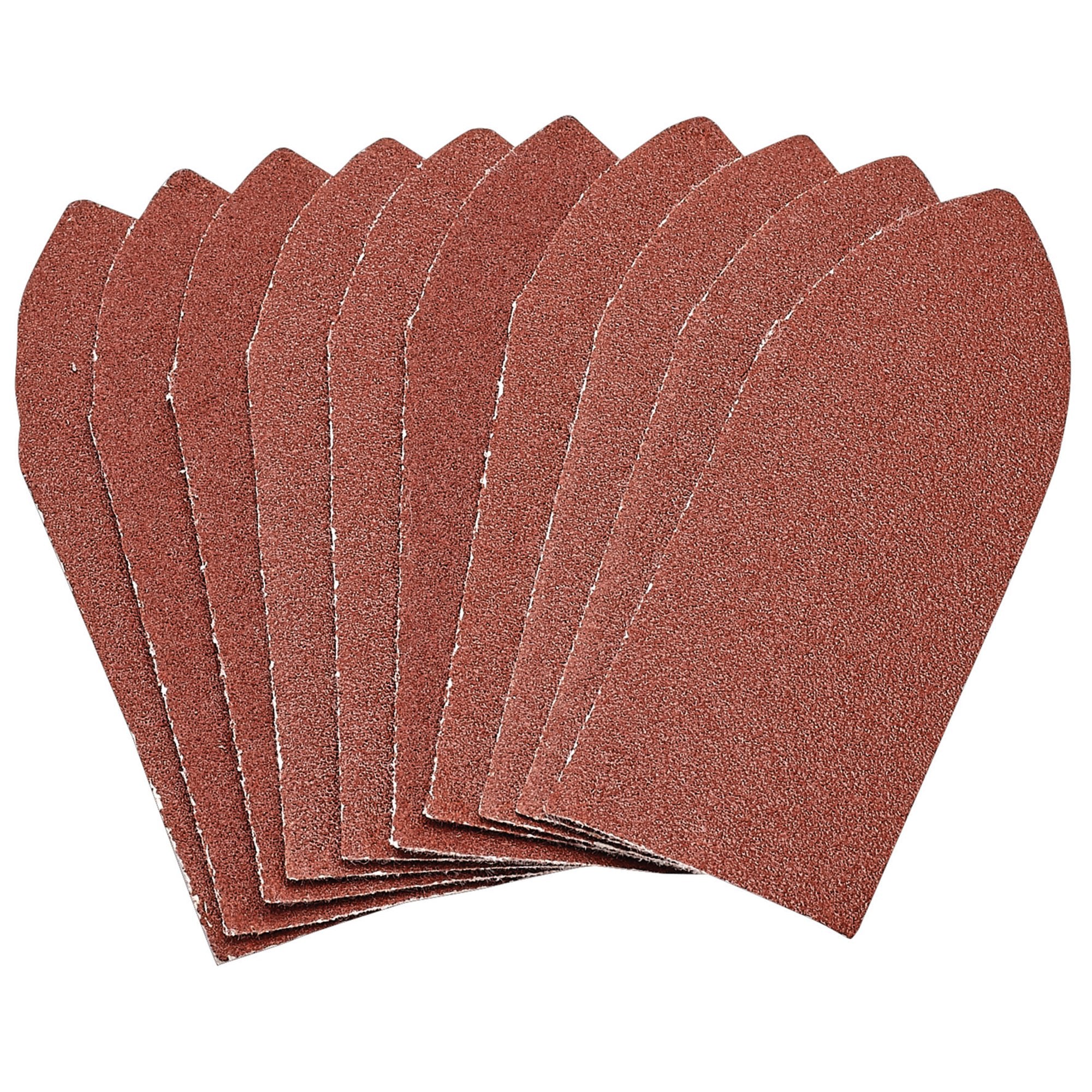 Hook-and-Loop-Aluminium-Oxide-Sanding-Sheets,-32-x-92mm,-120-Grit-(Pack-of-10)