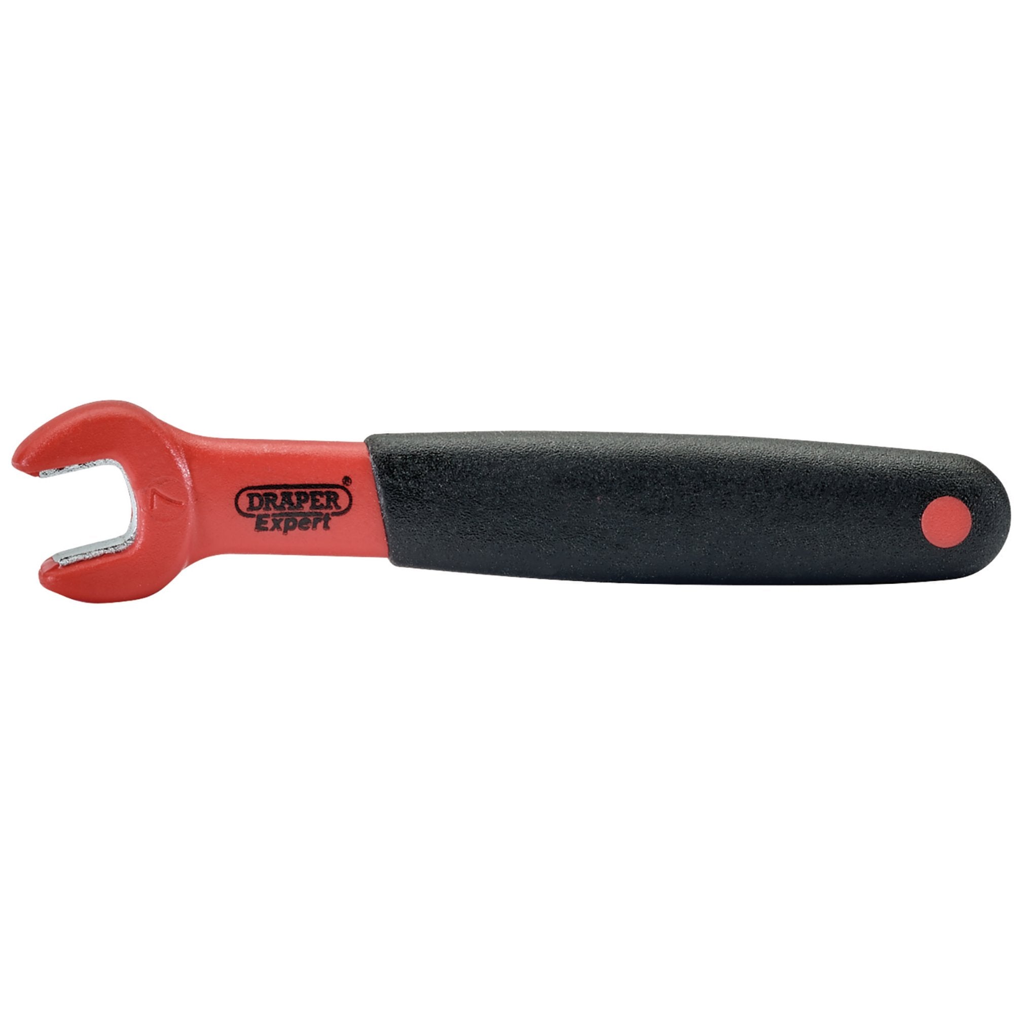 VDE-Approved-Fully-Insulated-Open-End-Spanner,-7mm