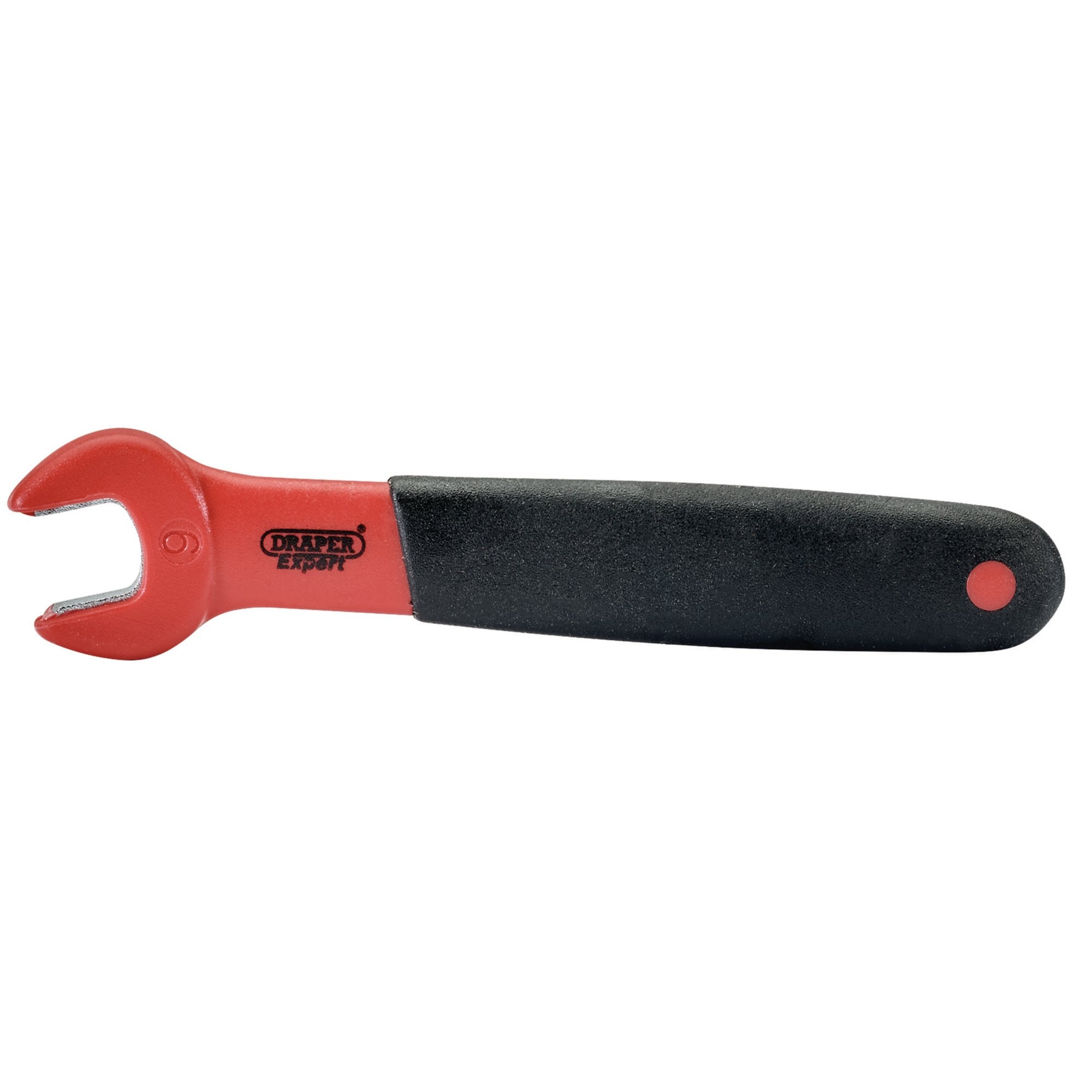 VDE-Approved-Fully-Insulated-Open-End-Spanner,-9mm