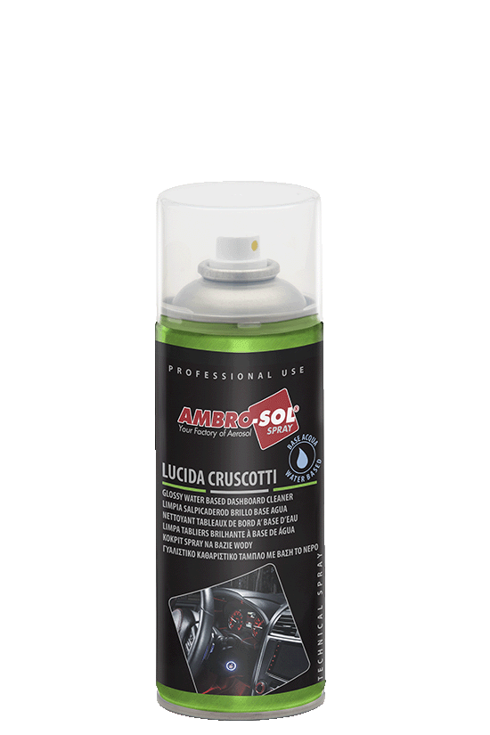 GLOSSY WATER BASED DASHBOARD CLEANER 400 ML