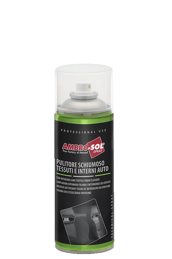 CAR INTERIORS AND TEXTILE FOAM CLEANER 400 ML