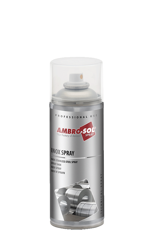 INOX-STAINLESS STEEL SPRAY 400 ML